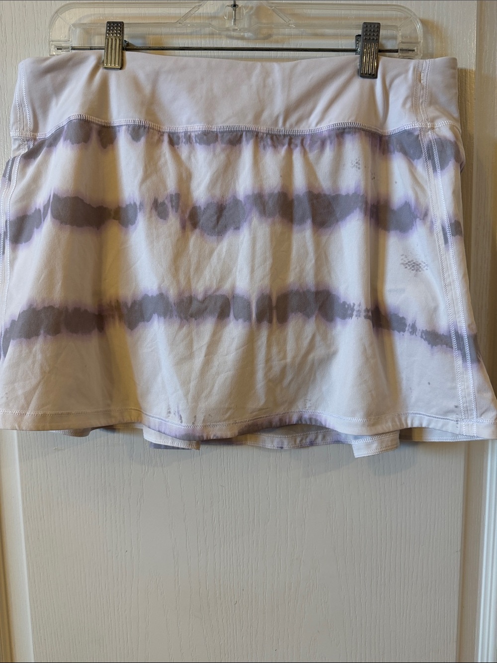 LuLuLemon Women's Lavender Tie-Dye Active Skort size 12